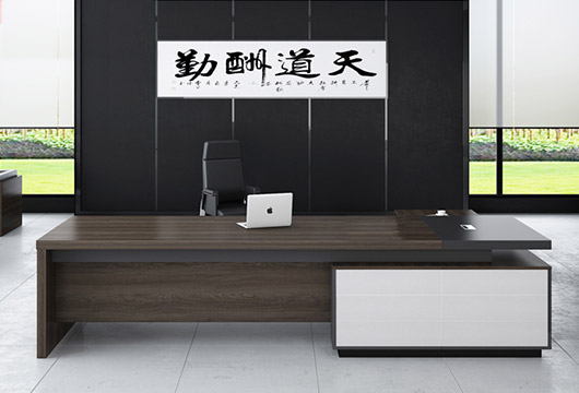 鋼木結(jié)合辦公桌